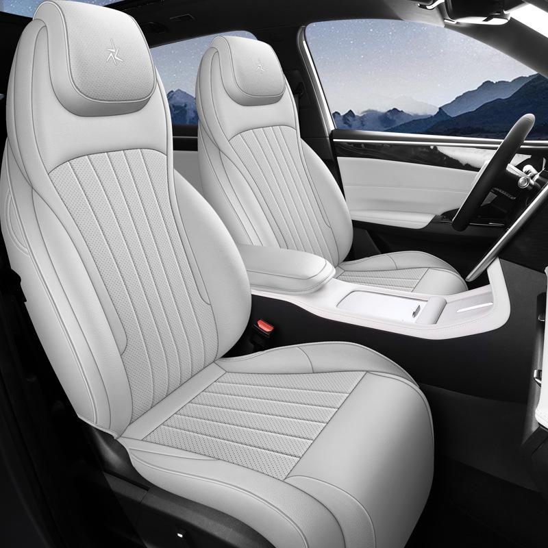 Universal Leather Seat Cover for 23 Galaxy L7 Models - Full Surround, All-Season Car Cushion