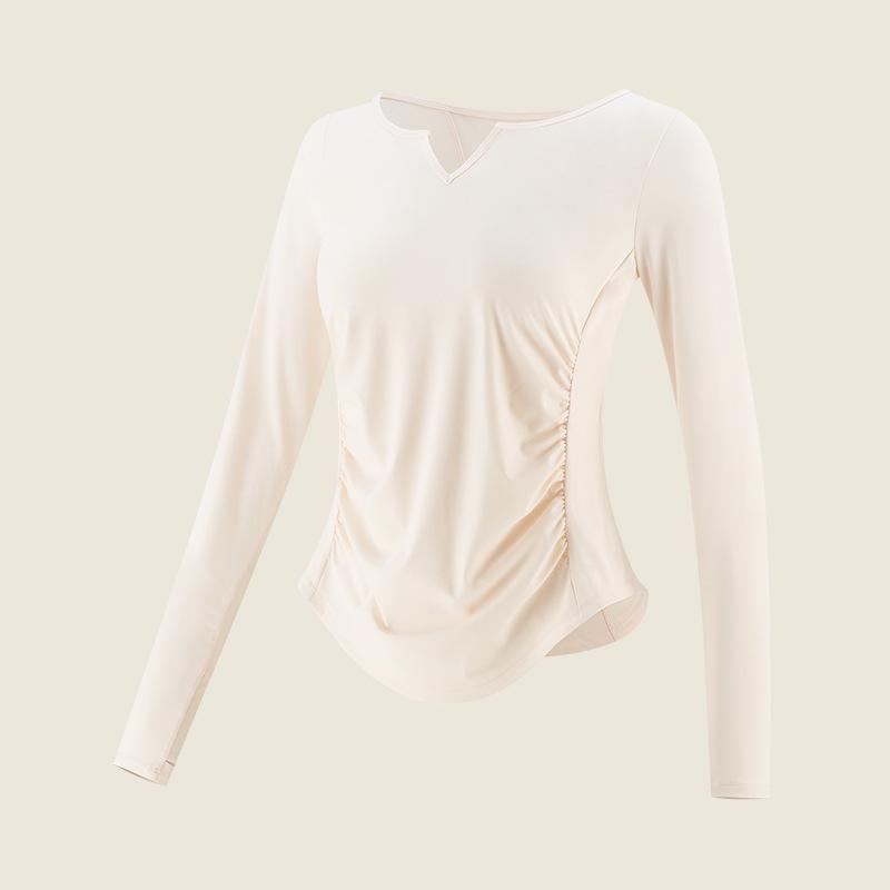 

Women s Quick-Dry Long-Sleeve Yoga and Pilates Top for Autumn/Winter XL