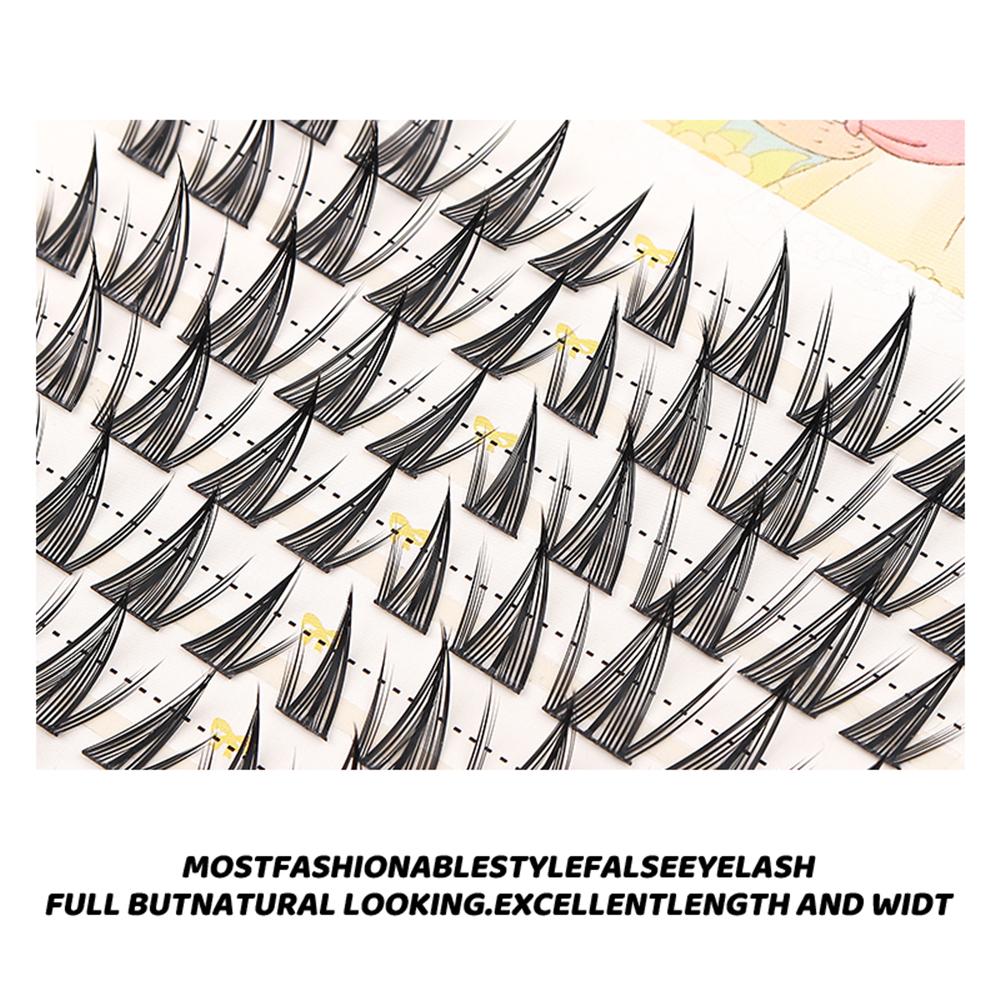 Wispy Manga Eyelash Clusters Natural Anime Individual Lashes 60/100Pcs Fairy Lash Clusters