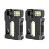 2PCS Magnetic Work Light With Type C Fast Charging IP68 Waterproof Rotatable Head For Technicians Repair And Cave Exploration