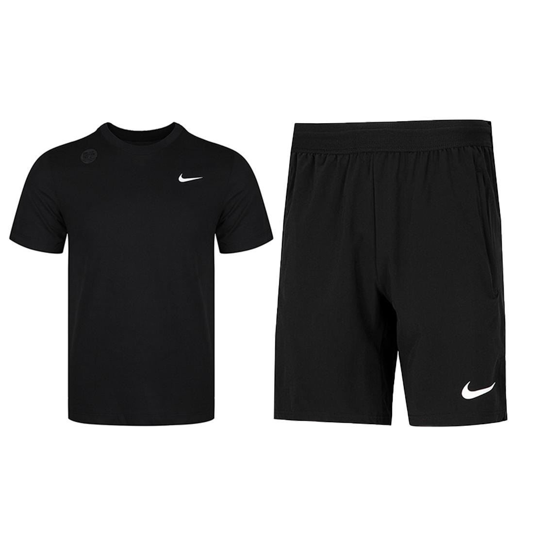 Nike Casual Sportswear Men s Crew Neck Moderate AR6030-010+DM5951-010 L