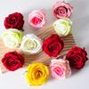 Artificial Rose Flower Heads 2.3" Fake Silk Rose Heads for Wedding Centerpieces Bridal Bouquets DIY Floral Crafts