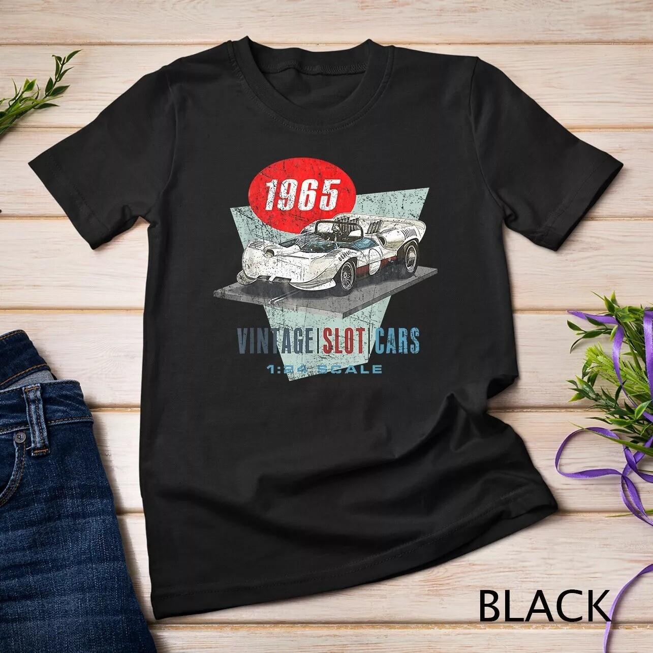 Mens Vintage Slot Car Racing tee shirt Unisex T-shirt L