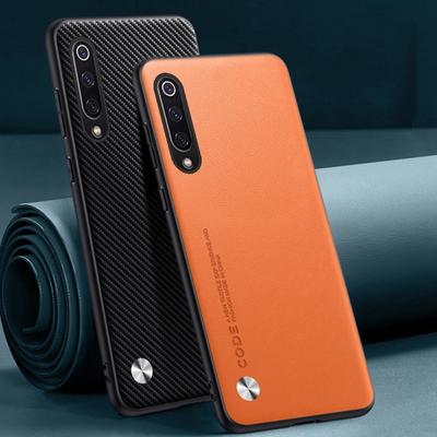 Étui de luxe en cuir PU pour Xiaomi Mi 9 SE 9SE, housse mate en Silicone, Protection antichoc, étui de téléphone pour Xiaomi Mi 9 9T Pro Mi9