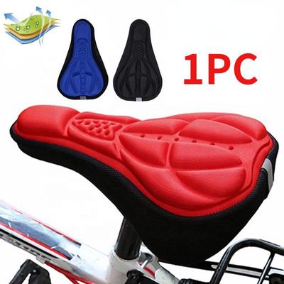 1PC 3D Pad Fahrrad Sitzbezug Kissen Radfahren Fahrrad Sitzkissen Silikon Übung
