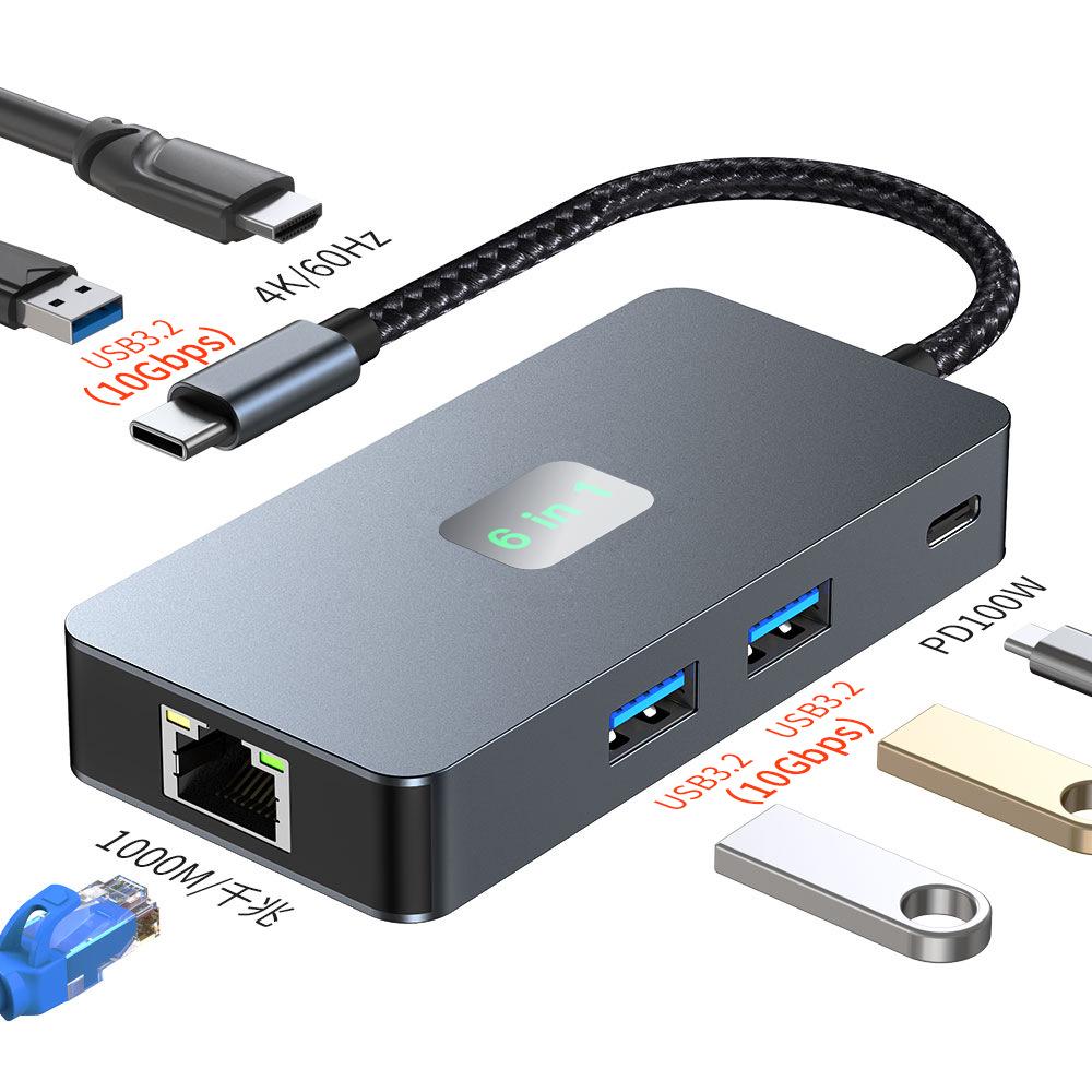 11-in-1 USB-C to 4K60Hz HD Expansion Dock for Laptops