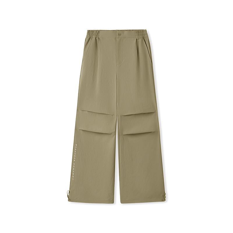 Skechers Loose Water-Resistant Commuter Style Casual Pants Women bottoms L325W051-03EN S