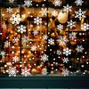 Christmas Static Window Clings No Glue Removable Holiday Decoration Stickers for Home Office Party Xmas New Year Decor