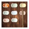 Fogman Chopstick Rests, Cute & Stylish Chopstick Holders, Japanese Ceramic Chopstick Stands, 8-Piece Set (Colorful) - Assorted Traditional Japanese