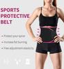 Custom Neoprene Latex Sweat Waist Trainer Women's Support Shaper Sauna Waist Trimmers with Waist Belt