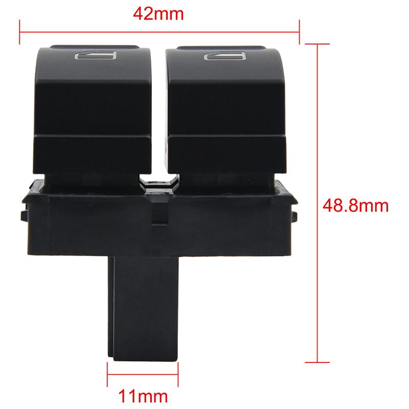 Buton comutator geam electric de înaltă calitate 2K0959857 1K3959857A pentru VW Golf MK5 Caddy 2K Jetta 2K0 959 857 1K3 959 857A