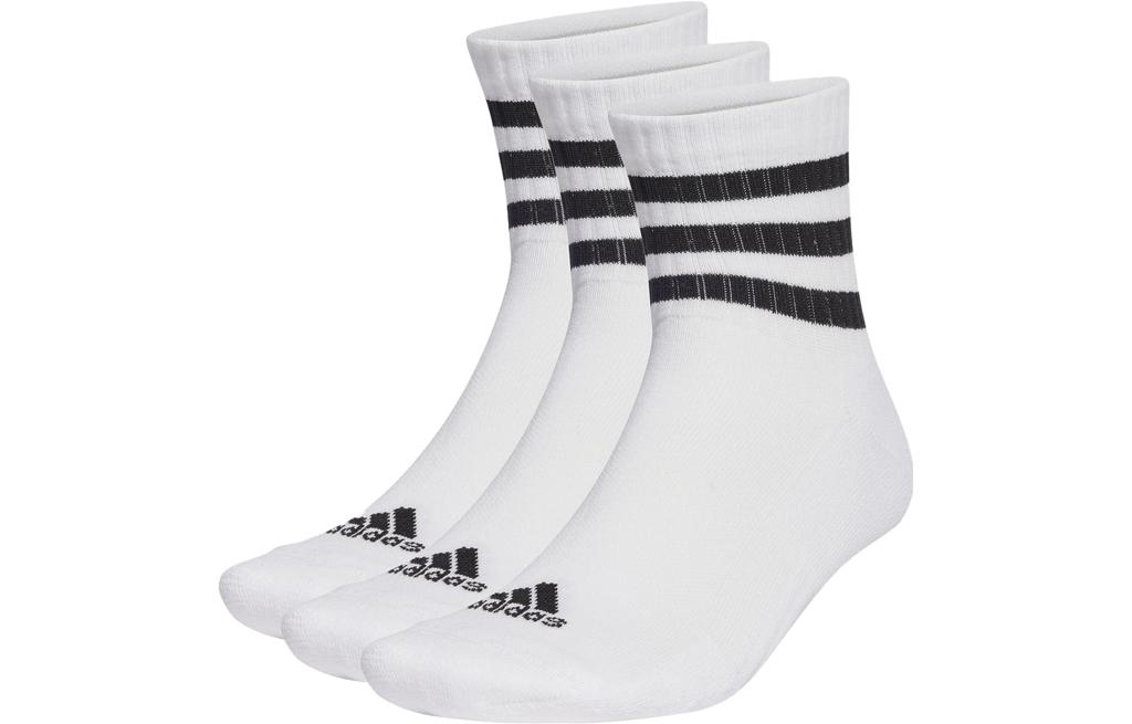 adidas Three Stripe Ankle Socks Pack Of Three HT3456