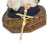 Catholic Christ Jesus Crucifix Pendant Jewelry Church Prayer Desktop Ornament Prayer Crucifix Vintage Catholic Necklace