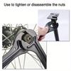 1/2PCS Bike Tool 13/15 Mm 14/16 Mm Steel Bicycle Wrench Cycling Head Open End Axle Hub Spanner Cone Bicycle Repair