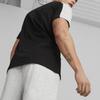 Puma Fashion Color Block Breathable Sweat-Absorbing Short Sleeve T-Shirt Men Tops Light-Mixed-Gray 673341-04
