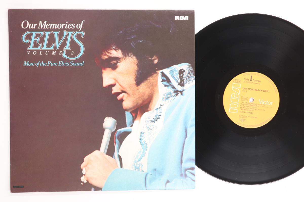 LP Record ELVIS PRESLEY  Our Memories Of Elvis Volume 2 PL13448 RCA 1979 Germany Rock Used