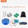 VEVOR Zipline Kit for Kids and Adult, 52 ft Zip Line Kits Up to 500 lb, Backyard Outdoor Quick Setup Zipline, Playground Entertainment with Zipline
