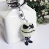 Halloween Scary Skull Luminous Keychain Key Holder Bag Hanging Pendant Gift