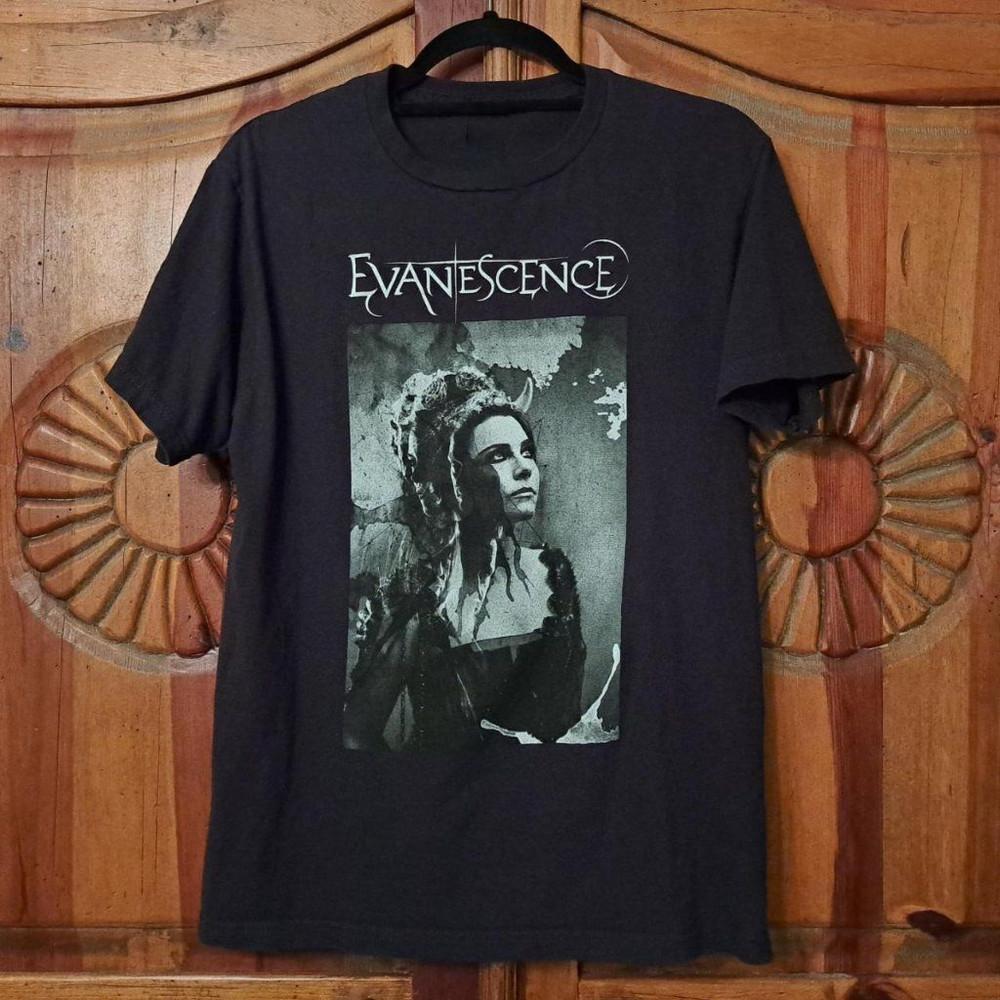 Винтажная футболка Evanescence Музыкальный тур S-5XL PN097 Унисекс XXXL
