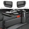 Car Seat Gap Filler Organizer Multifunctional Storage Box Pocket Console Crevice Leather Holder Cup Phone Key Card Auto