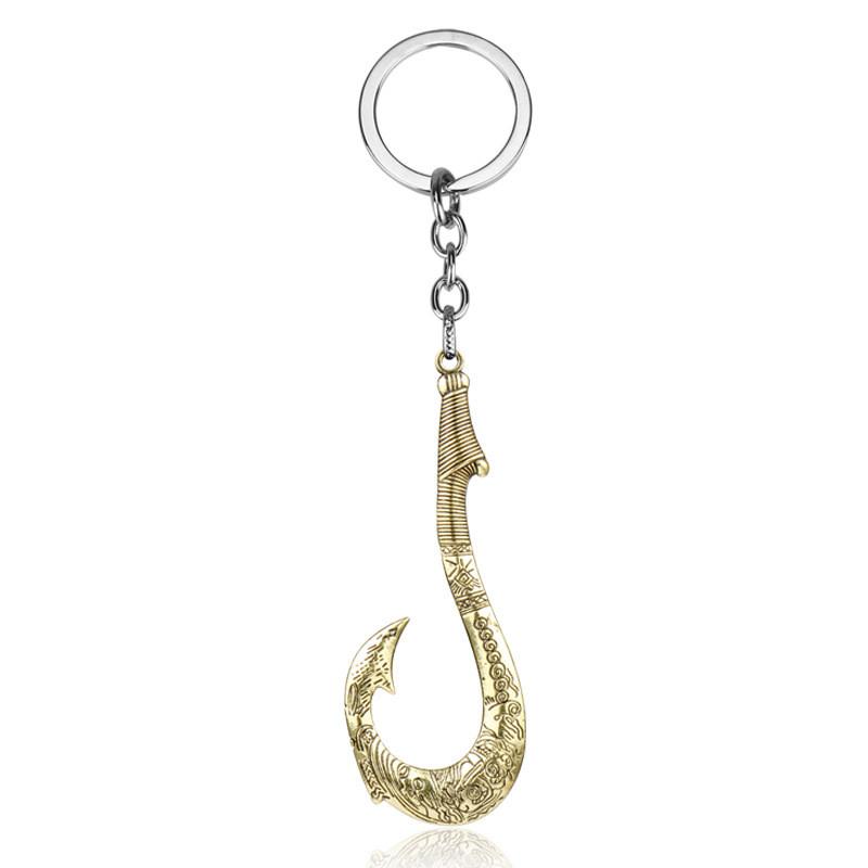 

Character Movie Moana Alloy Pendant With Design For Gift And Travel Souvenirs золотой