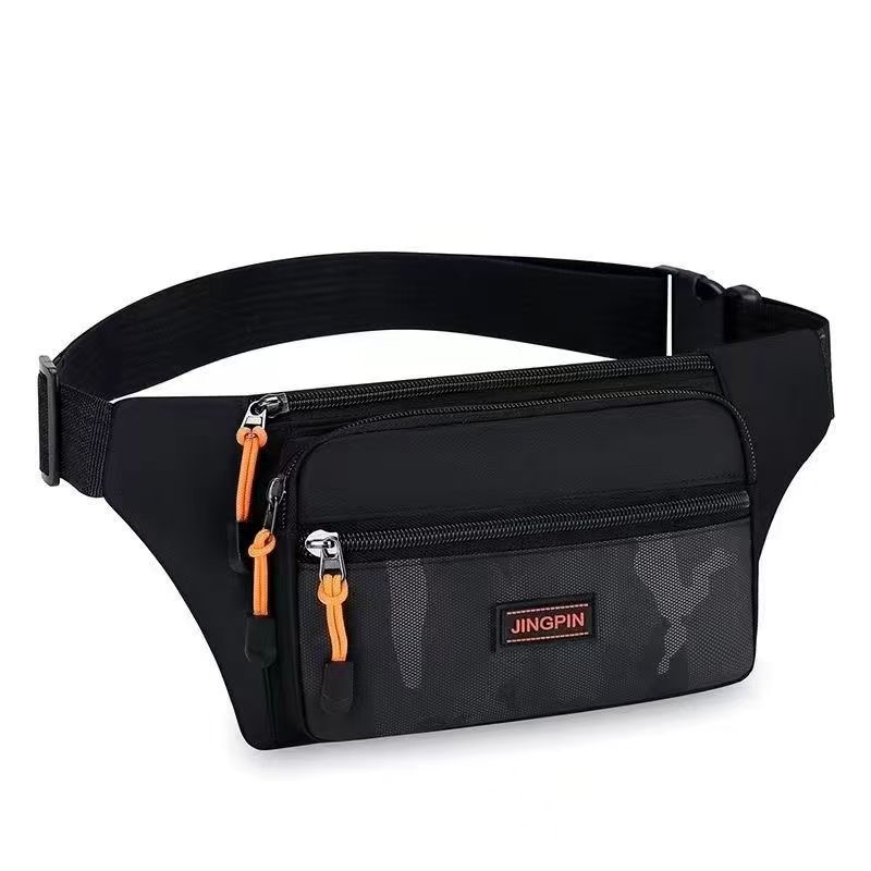 New Style, Niche Men's Crossbody Bag, Fashionable Design, Multifunctional Chest Bag, Fitness Outdoor Bag, Sports Phone Waist Bag