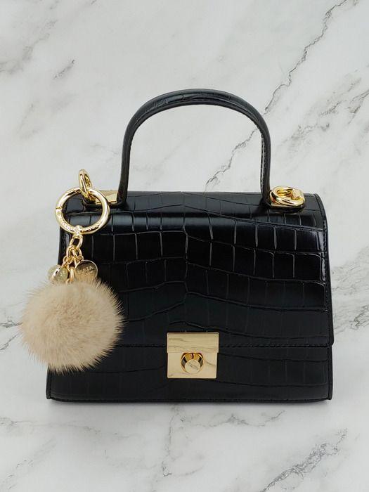 

MAIA Mink Fur Keychain & Charm - L Beige FREE