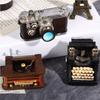 Retro Nostalgic Resin Crafts Home Decoration Mini Ornaments Photography Props Cameras, Pianos and Phonographs.