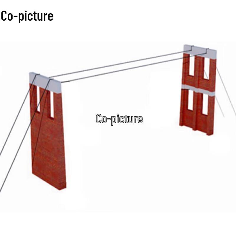 300M Standard Obstacle Course Fitness Equipment
