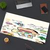 Crayon Shin Print Mouse Pad, for Keyboard Pad Laptop PC Mat for Office Home Use, Desk Decor, Perfect Birthday Gift for Gamers