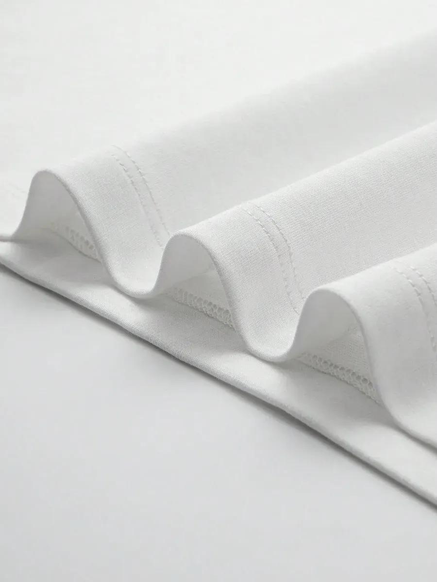 Oversized thick Printed T-shirt 10024 S