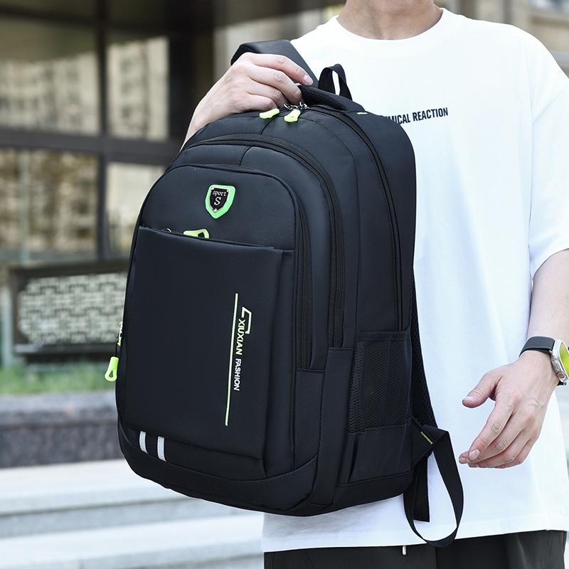 Simple Fashion Oxford Cloth Water-Repellent Laptop Backpack for Students and Travel