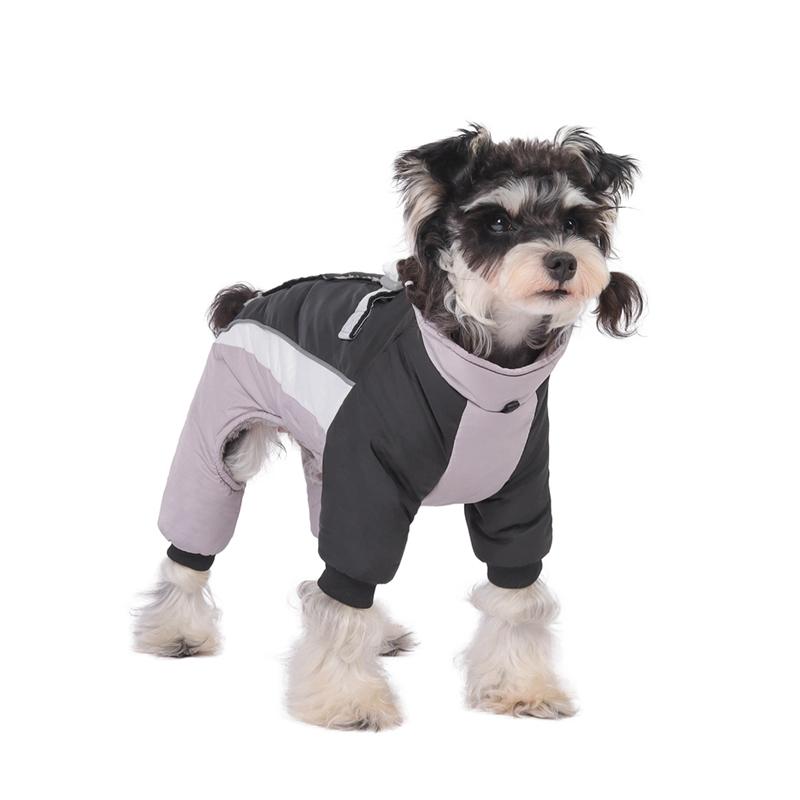 

Хлопковый костюм для питомца, собаки, на четырех лапах, флисовое теплое пальто 3XL