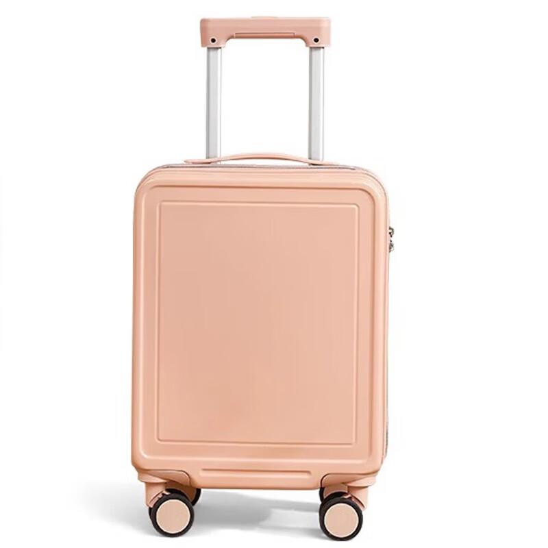 OCEANIA ROO Rounded Striped Travel Suitcase