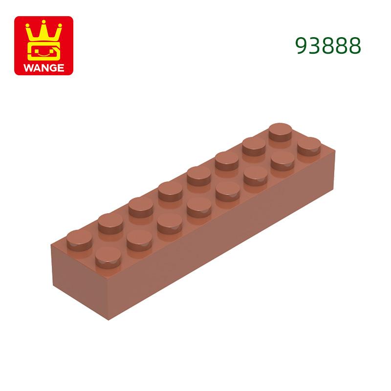 21Pcs/Lot 93888 Timeless Basic Thick 2x8 Constructing Blocks Construction Accessories Works With Brick Children Playthings Present