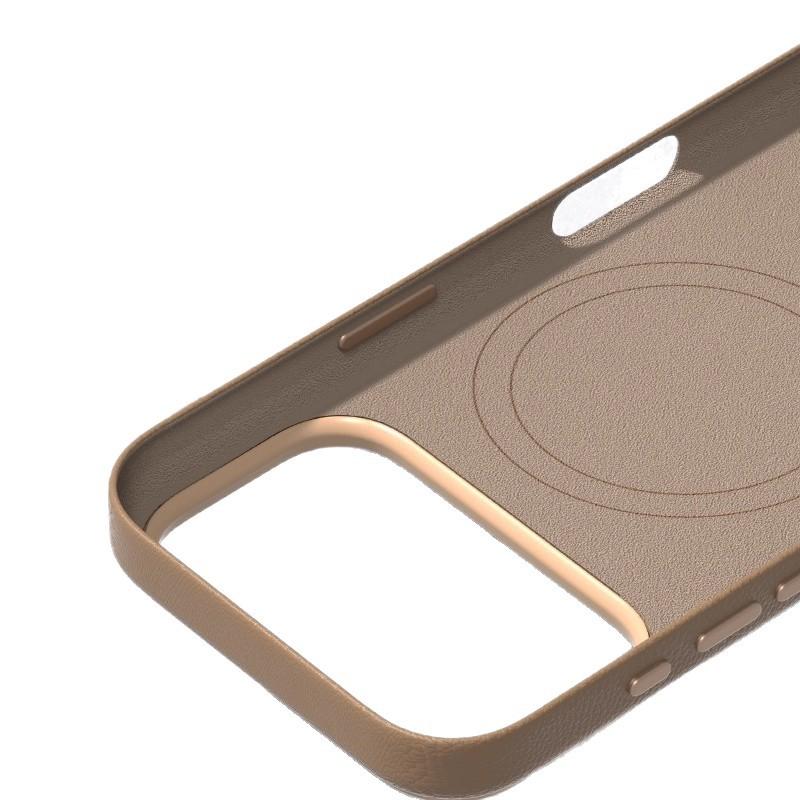 Applicable To iPhone11Promax Official Leather Magnetic Mobile Phone Case Apple 11Pro Animation MagSafe Sheath