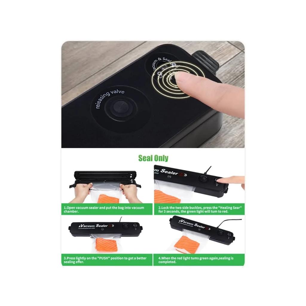 1 mașină de etanșat în vid, mașină de conservare a alimentelor, mașină mică de vid, mașină de etanșare complet automată din plastic