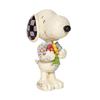 Enesco Jim Shore Snoopy Flower Mini 6007962