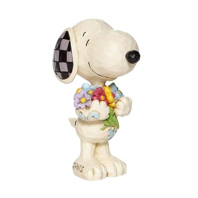Enesco Jim Shore Snoopy Flower Mini 6007962