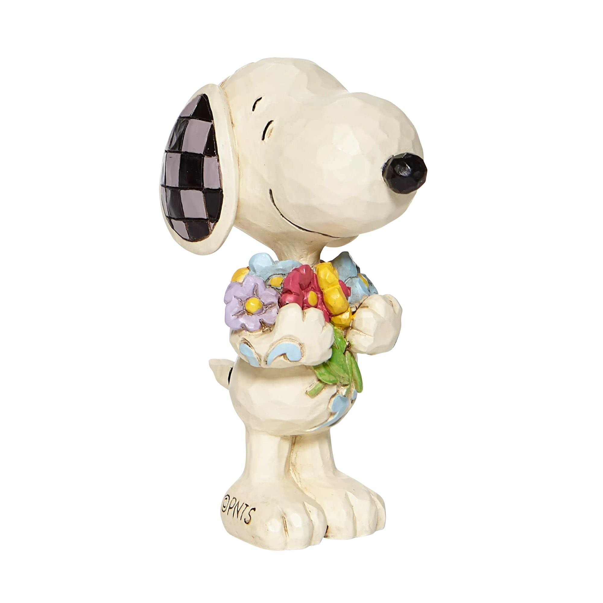 Enesco Jim Shore Snoopy Flower Mini 6007962