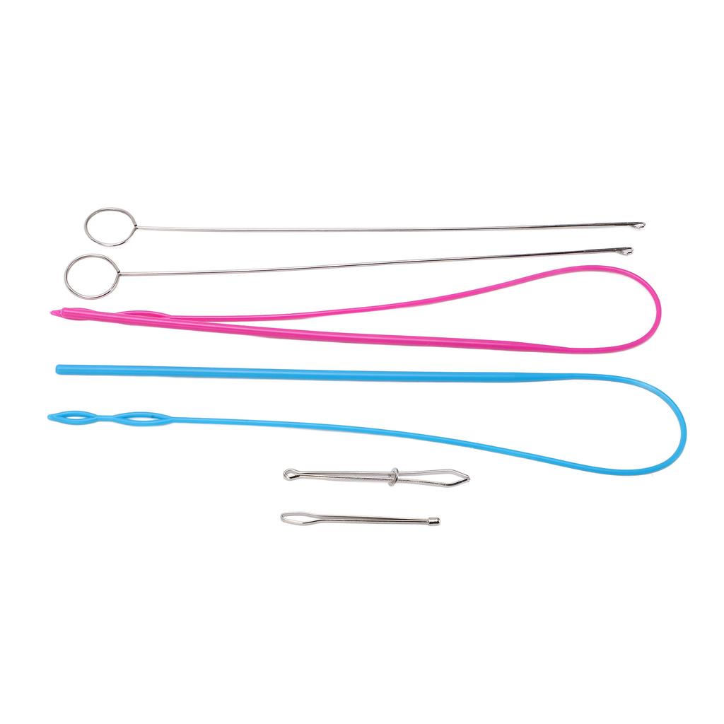 6Pcs Sewing Loop Kit Complete Tools Stainless Steel Material Deformation Resistance Sewing Tools
