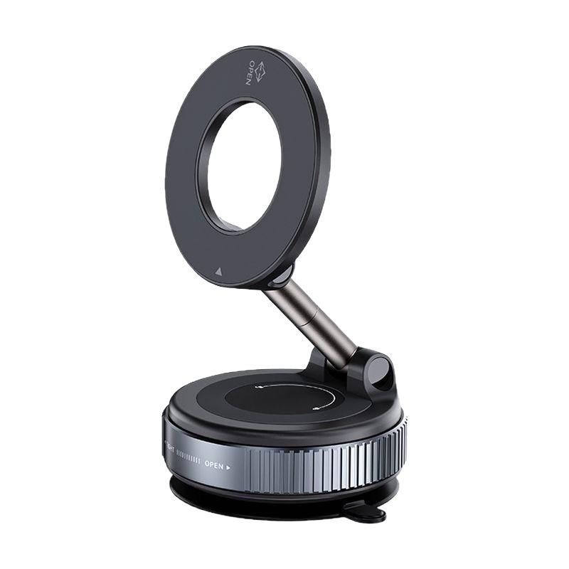 Douyin Magnetic Vacuum Car Phone Holder with Rotating Technology