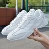Breathable Sneakers Mesh Dance Shoe Fitness Athletic Aerobics Shoes Cheerleading Training Shoe Women white Running Shoes