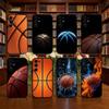 Basketball-Textur Handyhülle Schwarzes Silikon Weich Für Samsung S25,S24,S21,S22,S23,S30,Ultra,S20,Plus,Fe,Lite