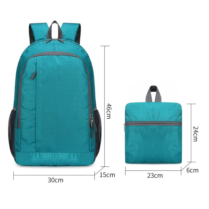 Foldable Outdoor Sports Backpack, Men's and Women's Casual Travel Lightweight Backpack