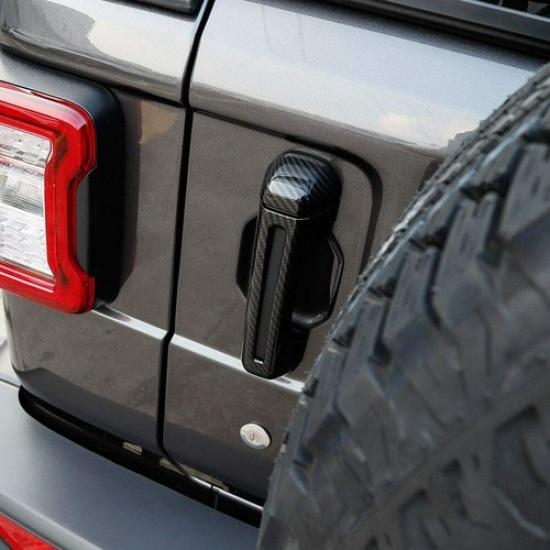 Door & Tailgate Handle Cover Trim Exterior Accessories for Jeep Wrangler JL JLU
