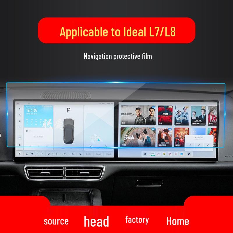 Universal 25 Model Navigation and Control Screen Protector for Car Interiors