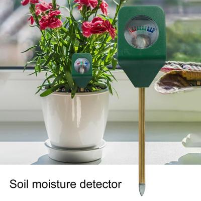 Soil Meter Long Probe Clear Scale No Battery Required Quick Sensing One-Handed Control Dry/Moist/Wet Parts Soil Water Tester Home