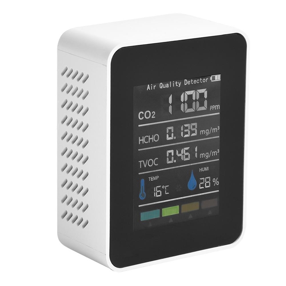 Air Quality Monitor 89 * 70 * 35mm ABS Material Brand New