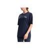 FILA Cycling Sports Leisure Fashion Comfortable Minimalist Trendy Short Sleeve Regular T-Shirt Women Tops Gem-Deep-Blue A11W528110F-DB